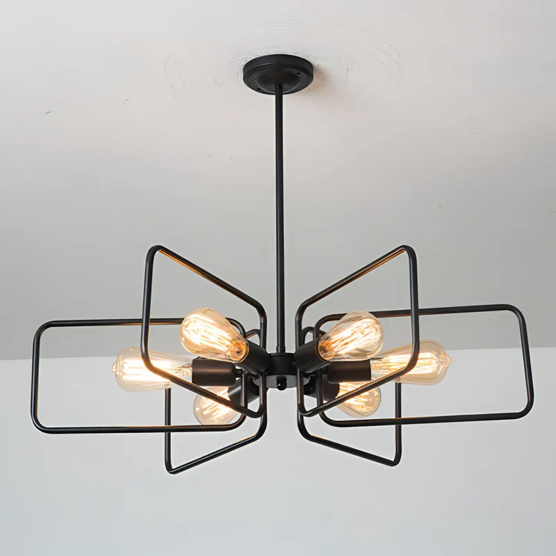 Lustra Vintage Black 6xE27 DN119-6