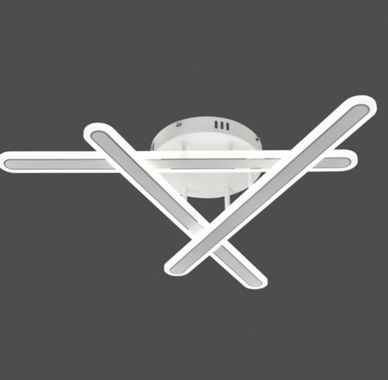 Lustra LED Tenzo Alba 3 Linii Echivalent 400W Telecomanda