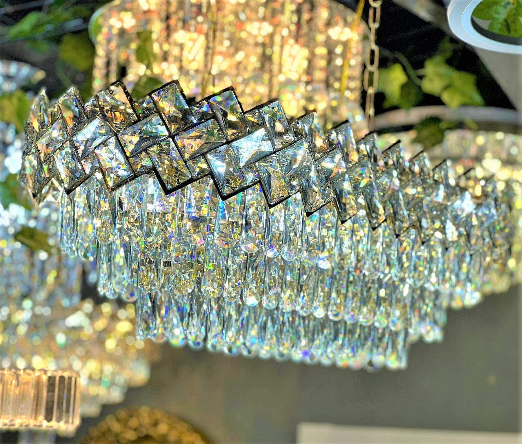 Candelabru Cristal MALLI 750x350mm