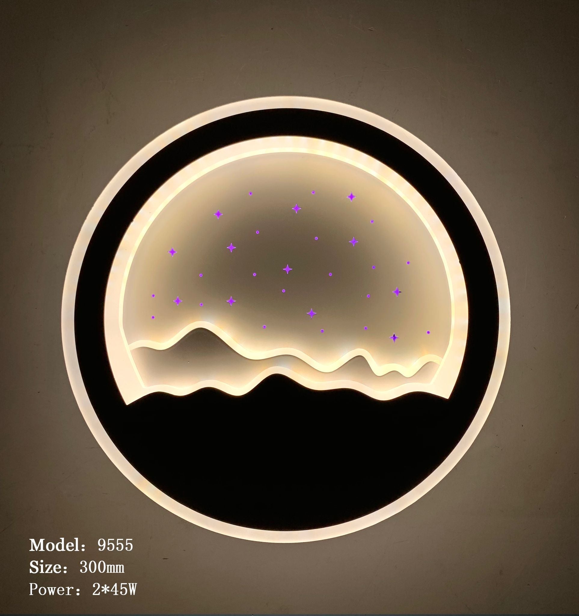 Lustra LED 90W Mountains Echivalent 300W