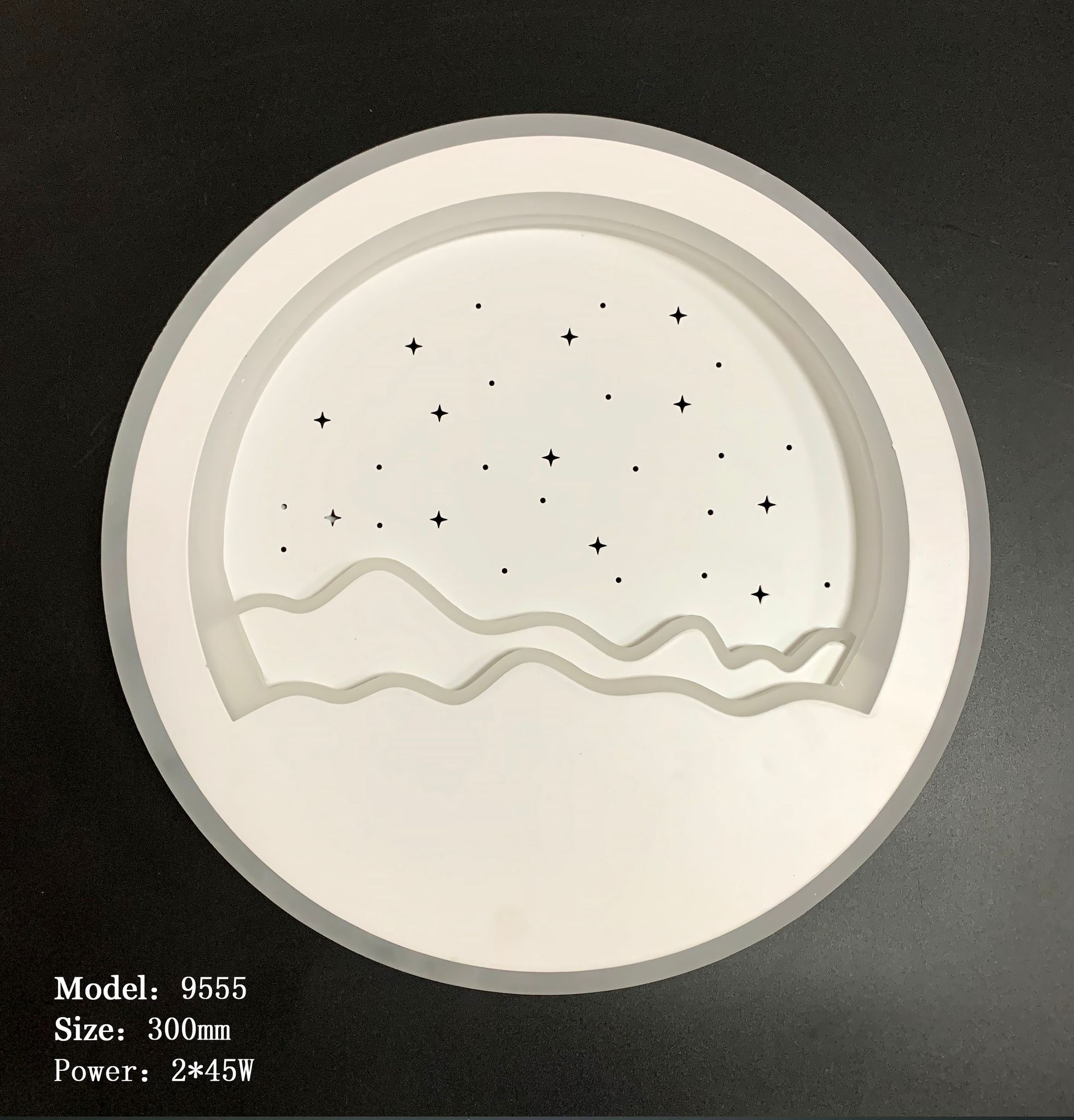 Lustra LED 90W Mountains Echivalent 300W