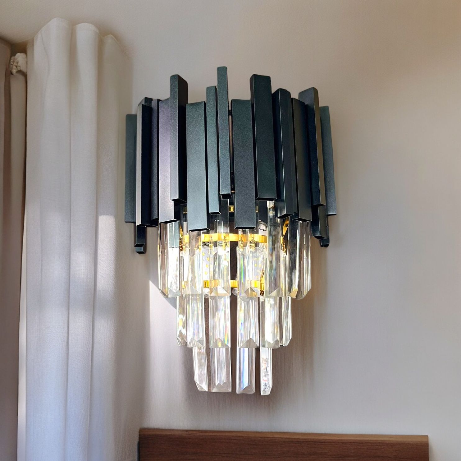 Aplica Perete Cristal BLACK WIDOW