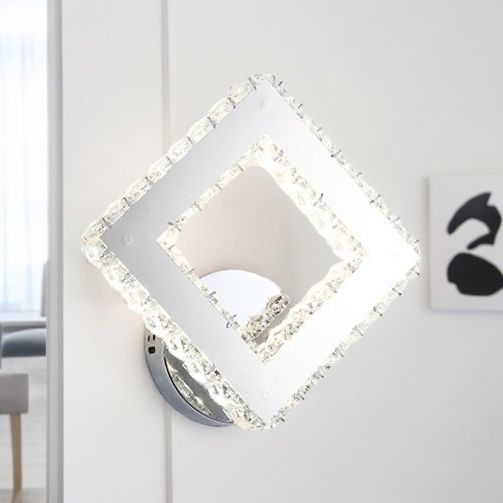 Aplica LED Cristal 38W Diamond