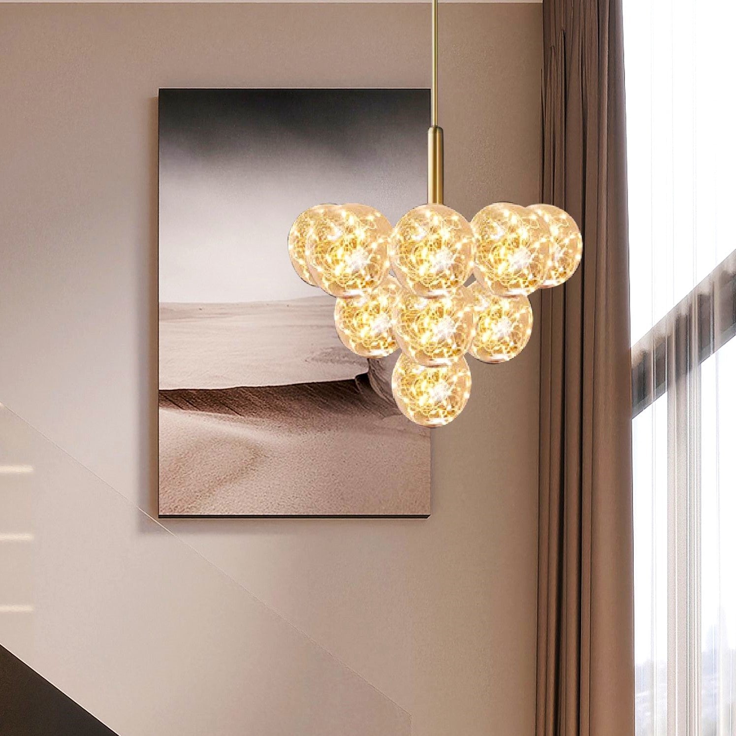 Lustra LED Suspendata Abajur Transparent G3503/13