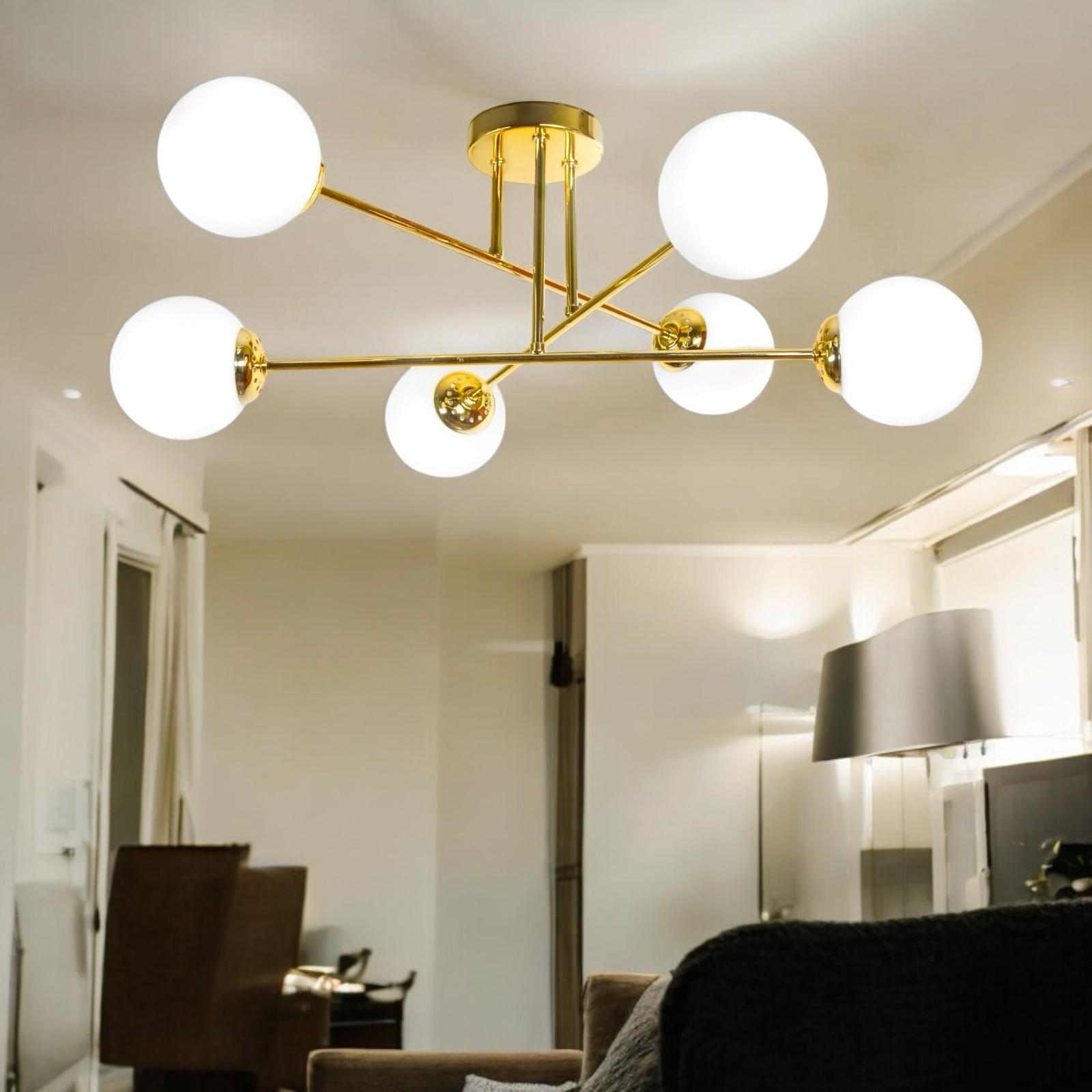 Lustra Abajur MAT 6 Golden Stairs 5045/6