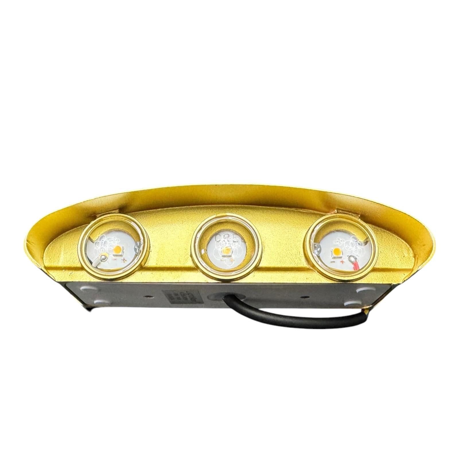 Aplica LED 6W TRIO Exterior Gold