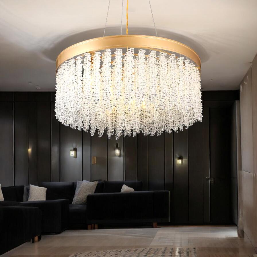 Candelabru Crystal PADOVA Golden Chandeliers Crystal