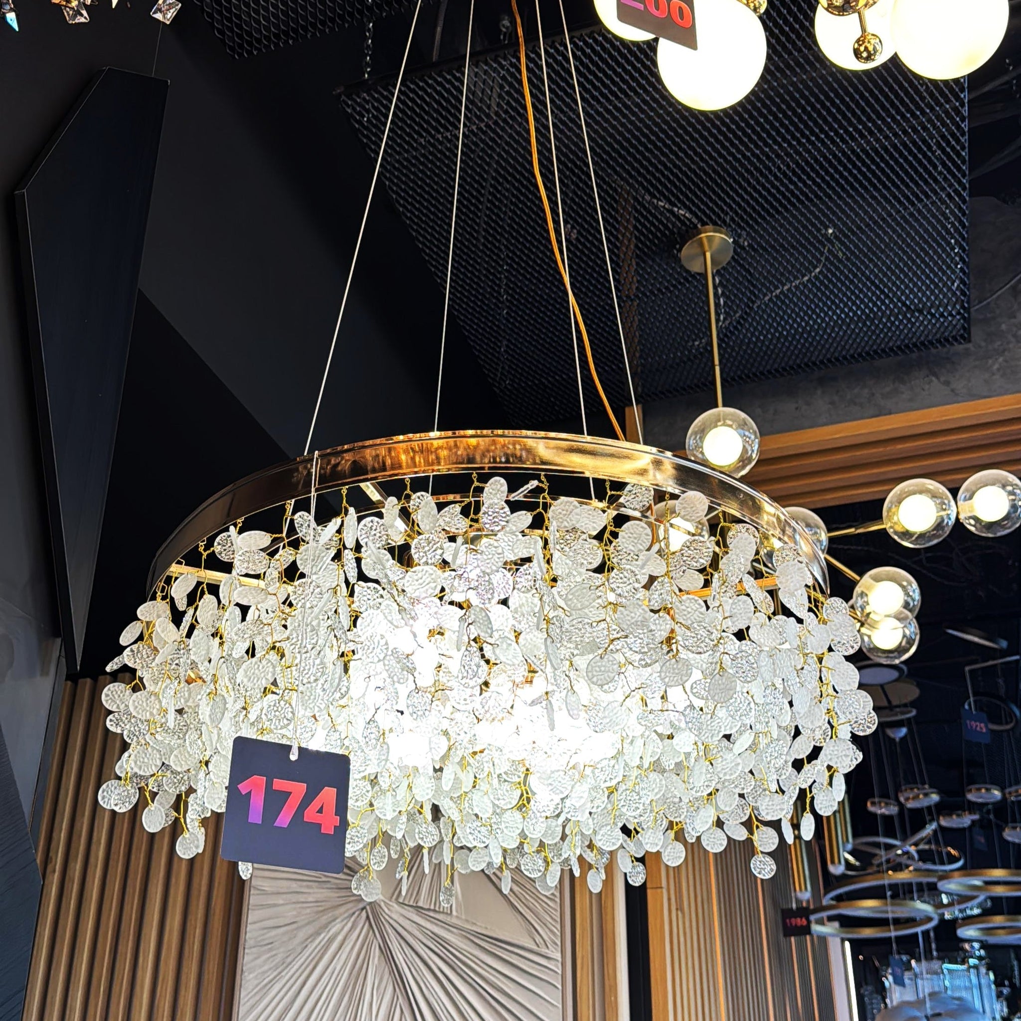 Candelabru Crystal LUGO Golden