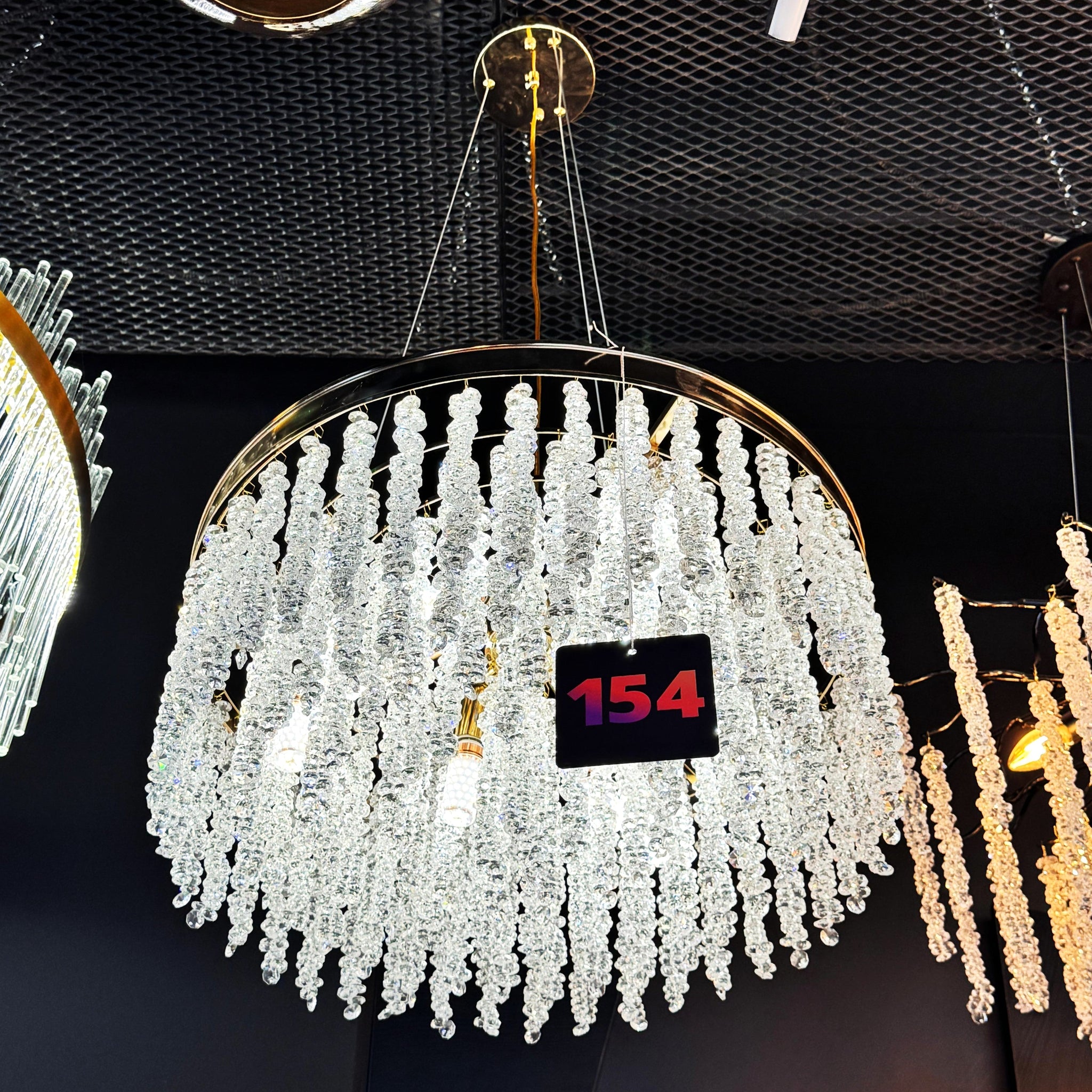 Candelabru Crystal PADOVA Golden Chandeliers Crystal