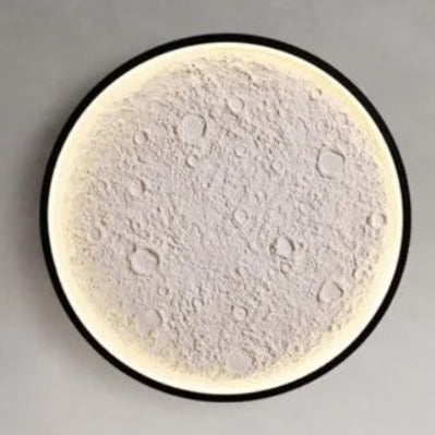 Lustra LED MOON Neagra Echivalent 180W