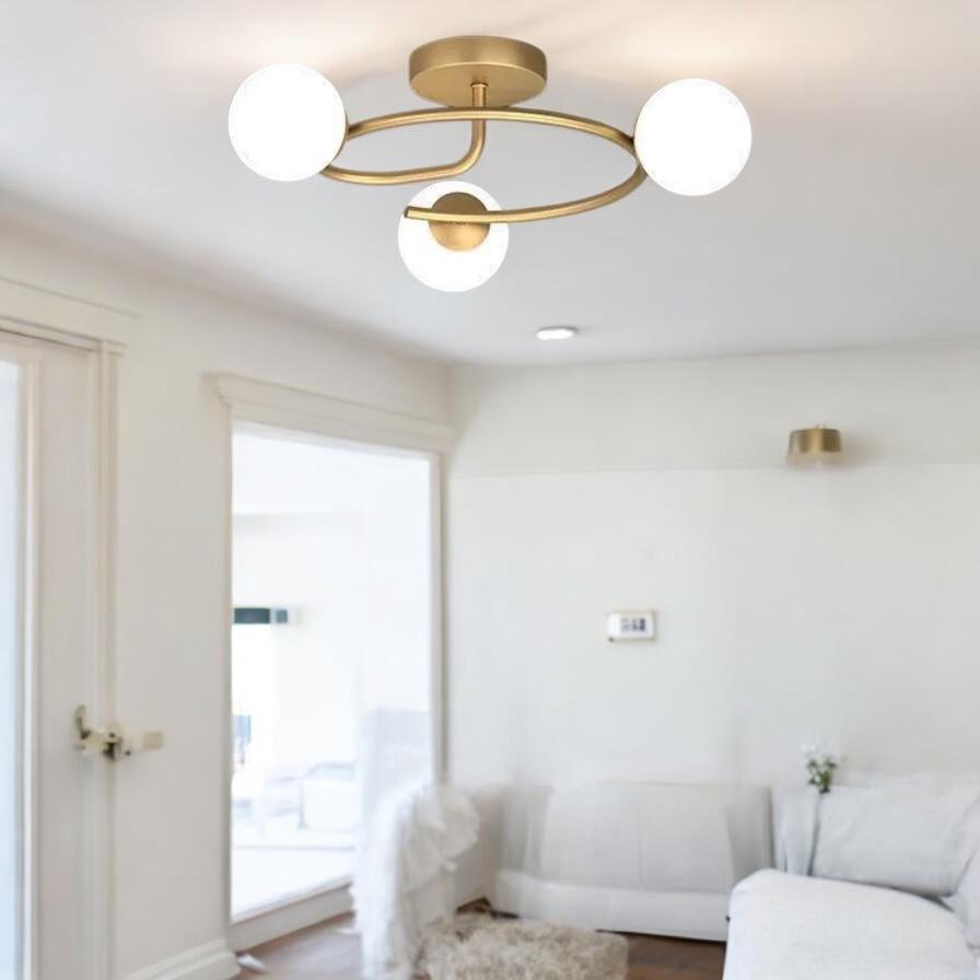  Lustra Abajur 3xE27 Gold Elegance