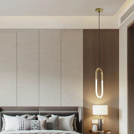 Pendul LED HALO Gold Echivalent 140W