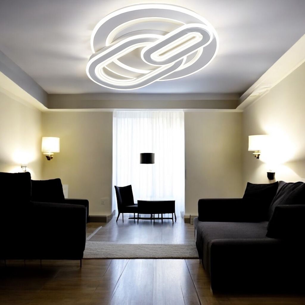 Lustra LED TORKA Circle 3 Functii Echivalent 650W Telecomanda