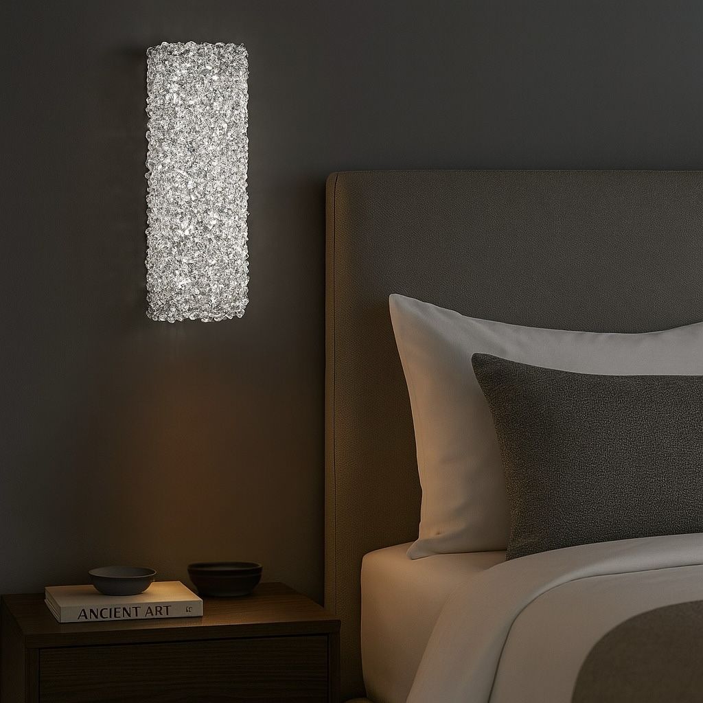 Aplica LED RAFO Silver Cristal