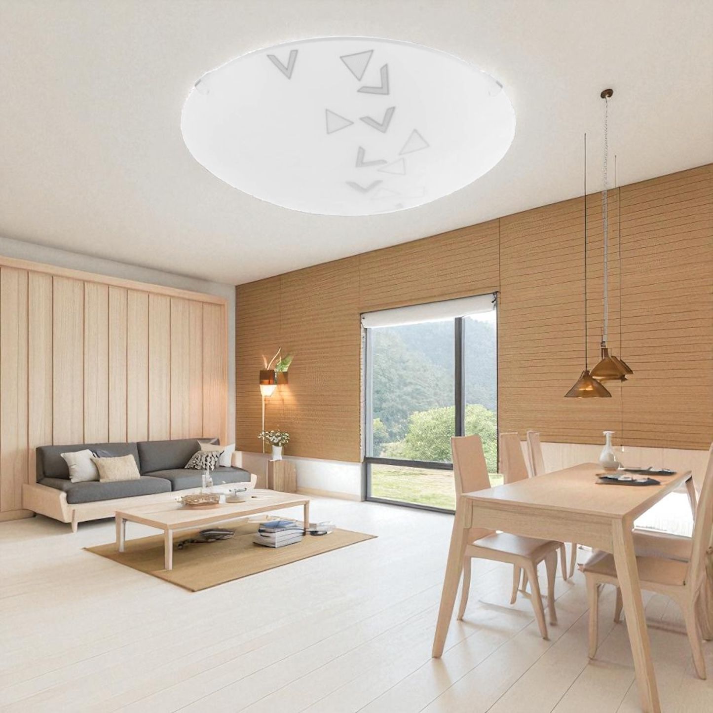 Plafoniera MARS White Rotunda 25CM