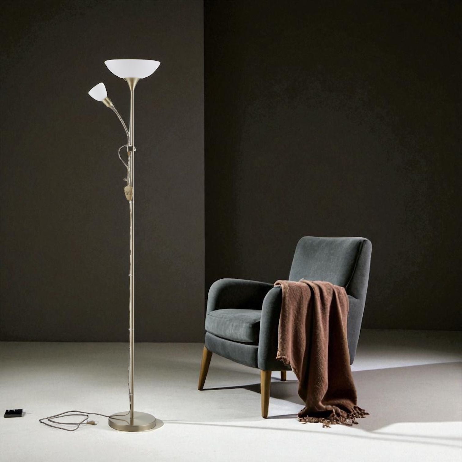 Lampadar UP 2 Gold 176.5CM Eglo