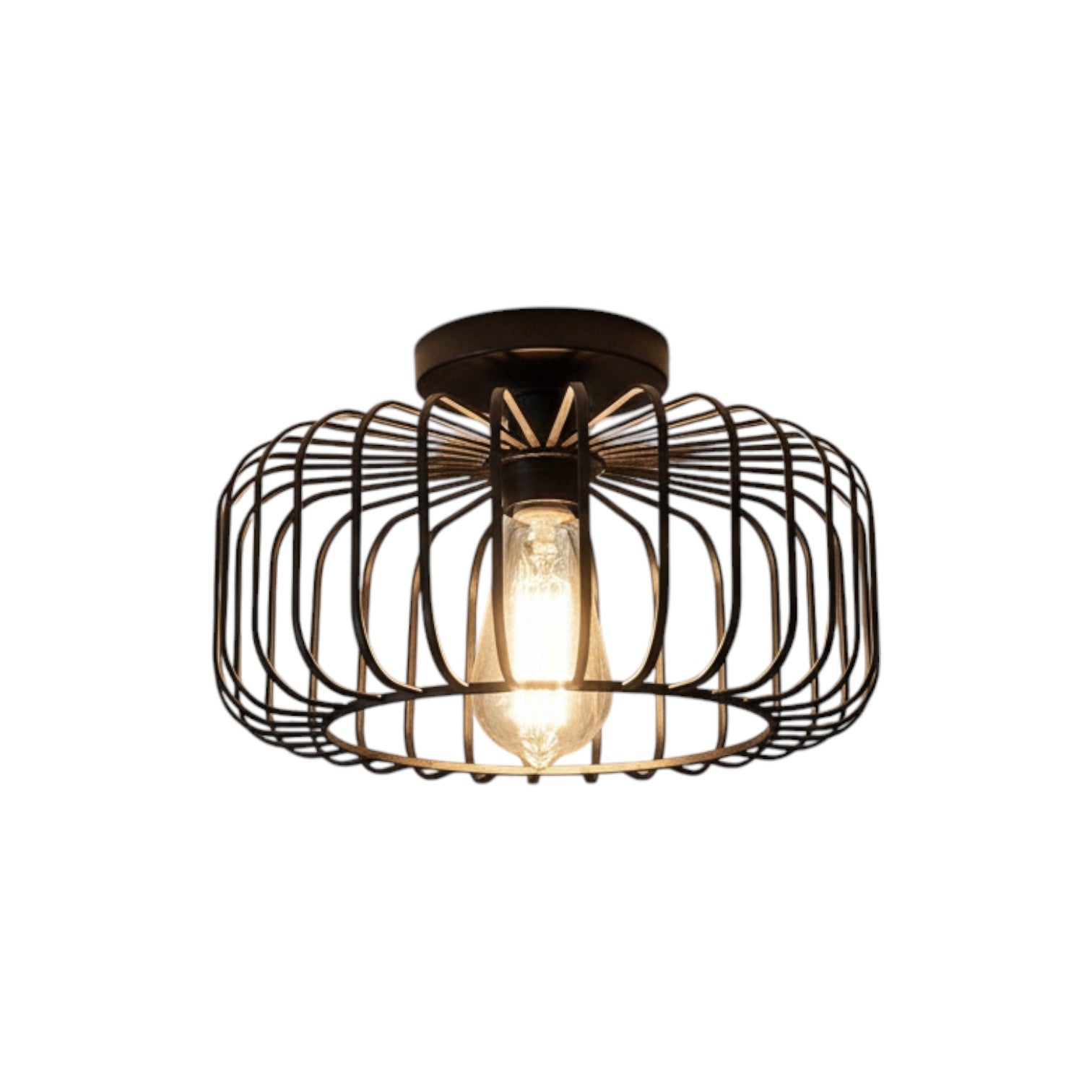 Lustra SEVI 1xE27 Black