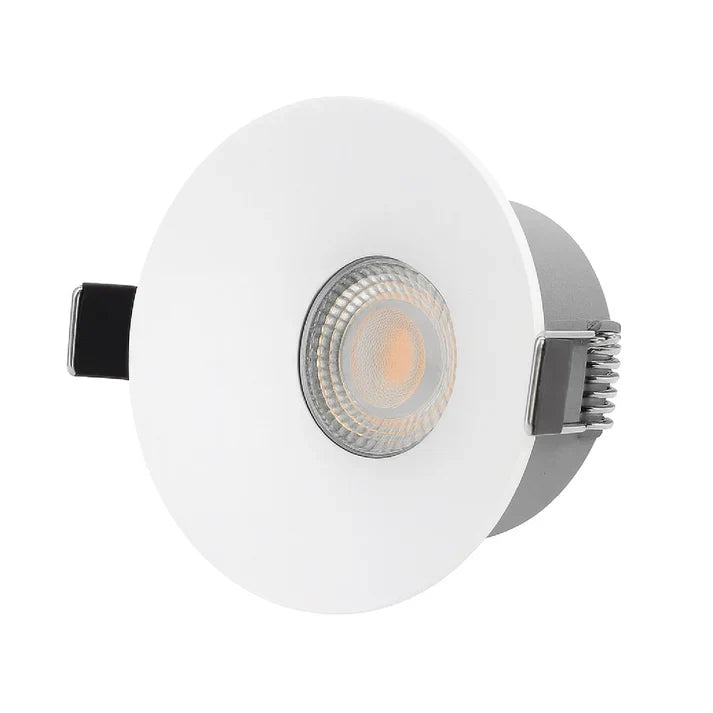 Spot COB LED 12W Rotund Alb / ⌀78mm / Incastrabil / Lumina Calda