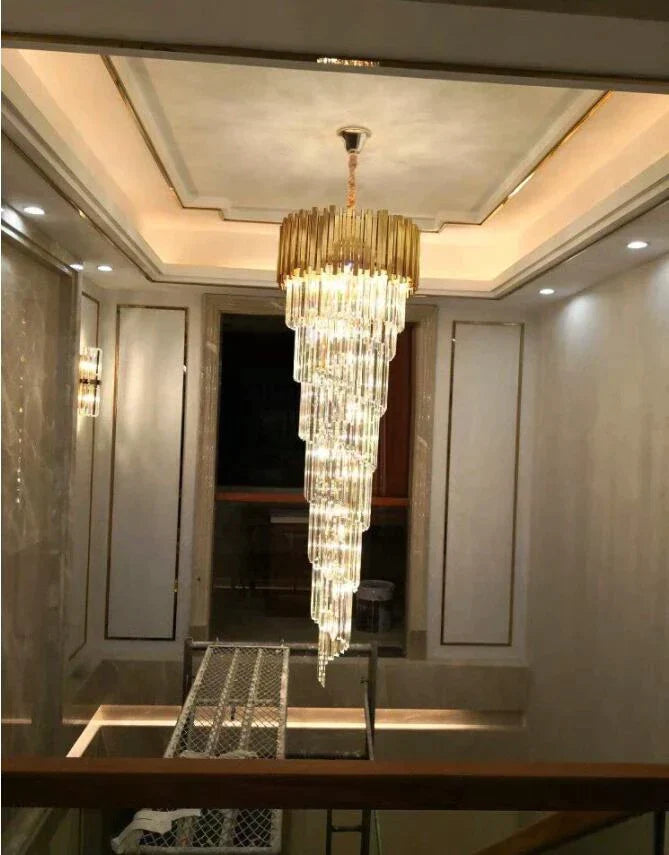 Candelabru Cristal GLORY GOLDEN LUXURY 160cm