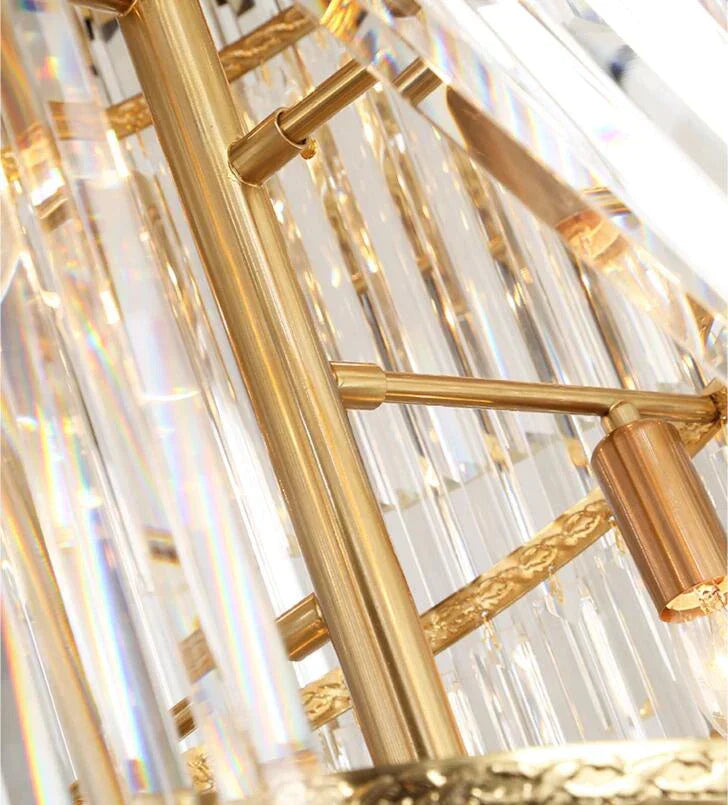 Candelabru Cristal GLORY GOLDEN LUXURY 160cm