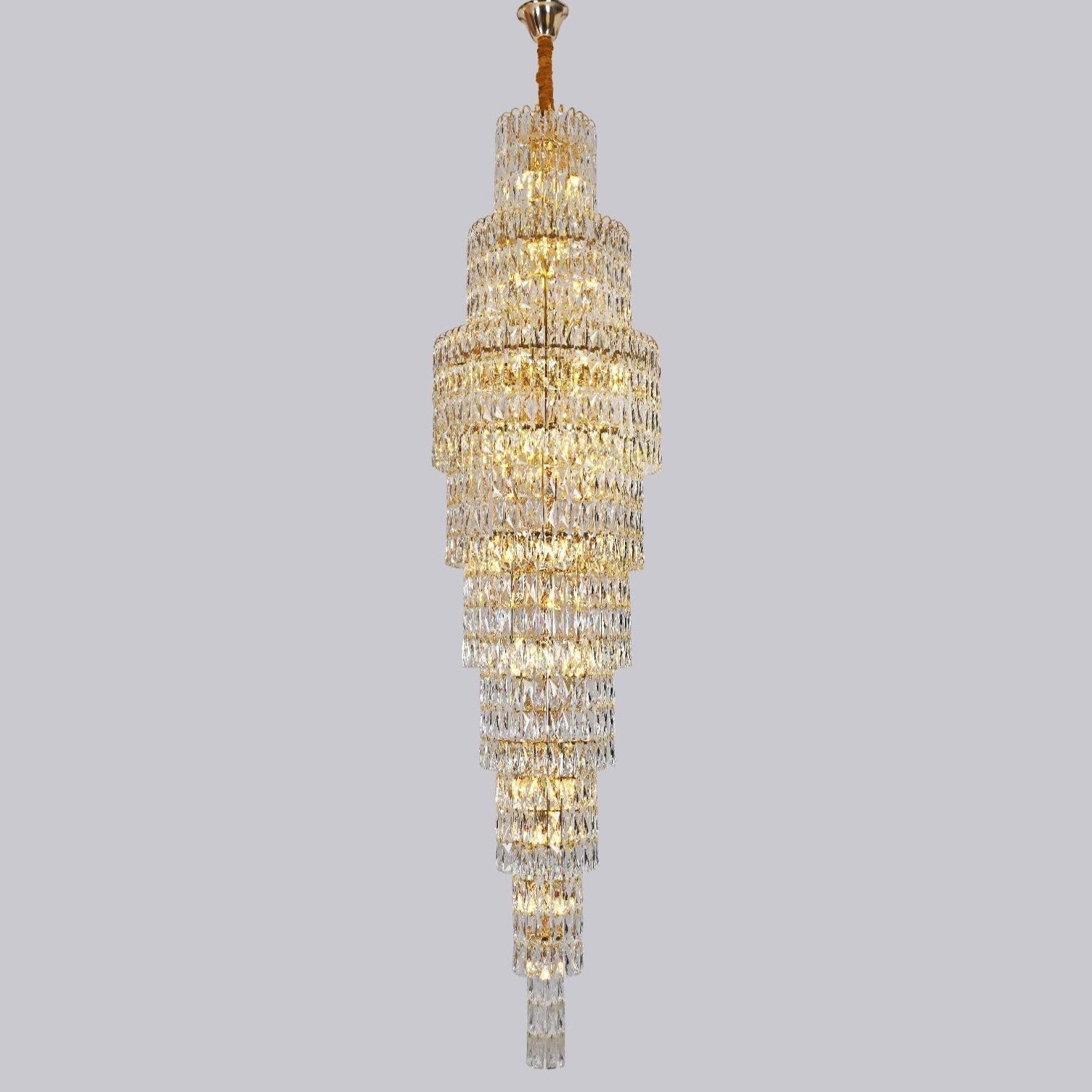 Candelabru Cristal LUXURY Golden 250cm -P82401