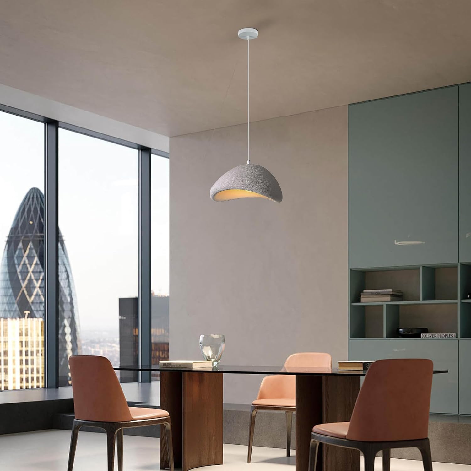 Pendul COLOSSUS Triunghi Gri 50cm