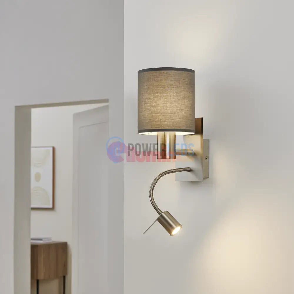Aplica 1x40W + 1x3,8W PASTERI EGLO 96481 powerleds.ro