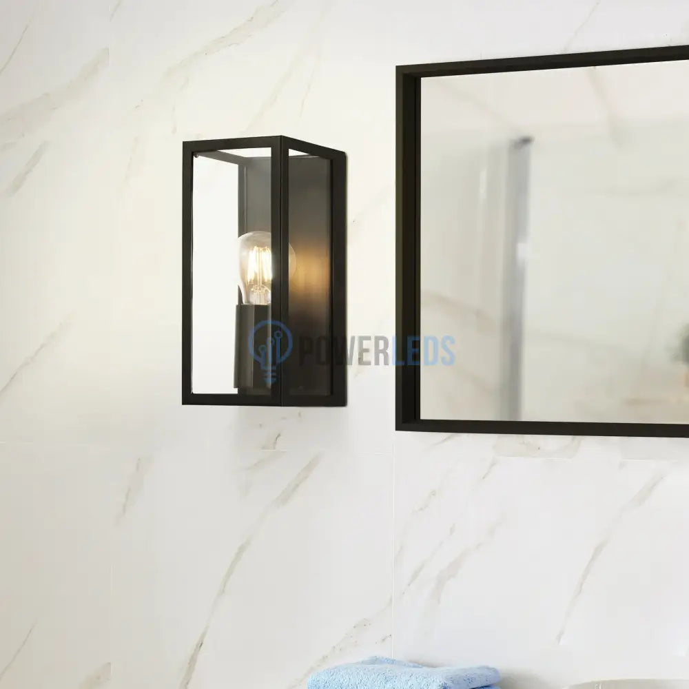Aplica AMEZOLA Black IP44 EGLO 11CM Wall Light Fixtures