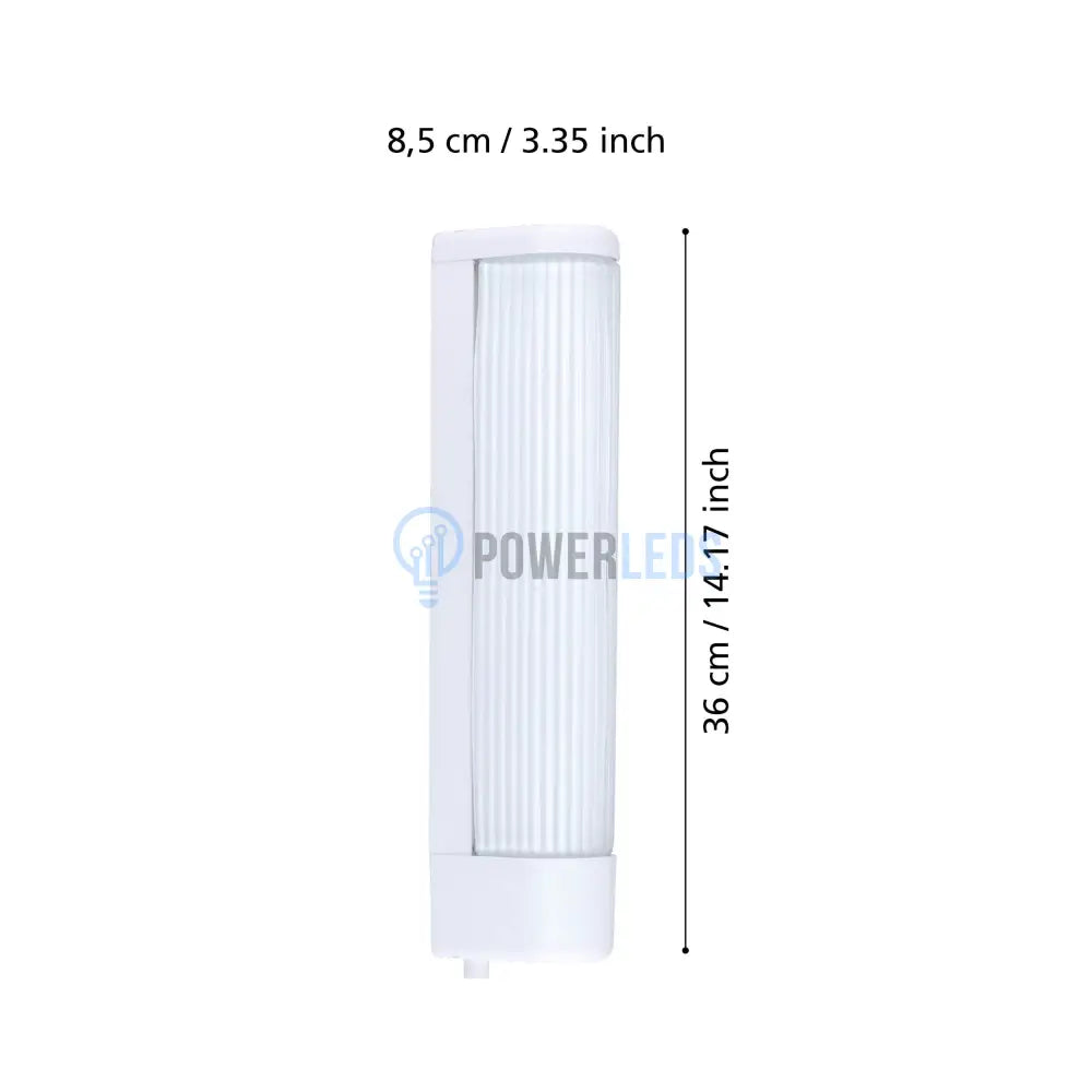 Aplica BARI 1 White 35CM EGLO ALBA / APLICA PERETE Wall Light Fixtures