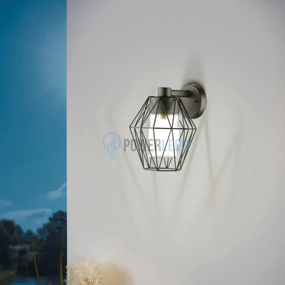 Aplica CANOVE Black 23CM EGLO Wall Light Fixtures
