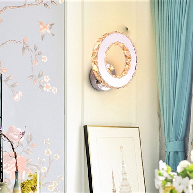 Aplica LED 16W Cristal RING