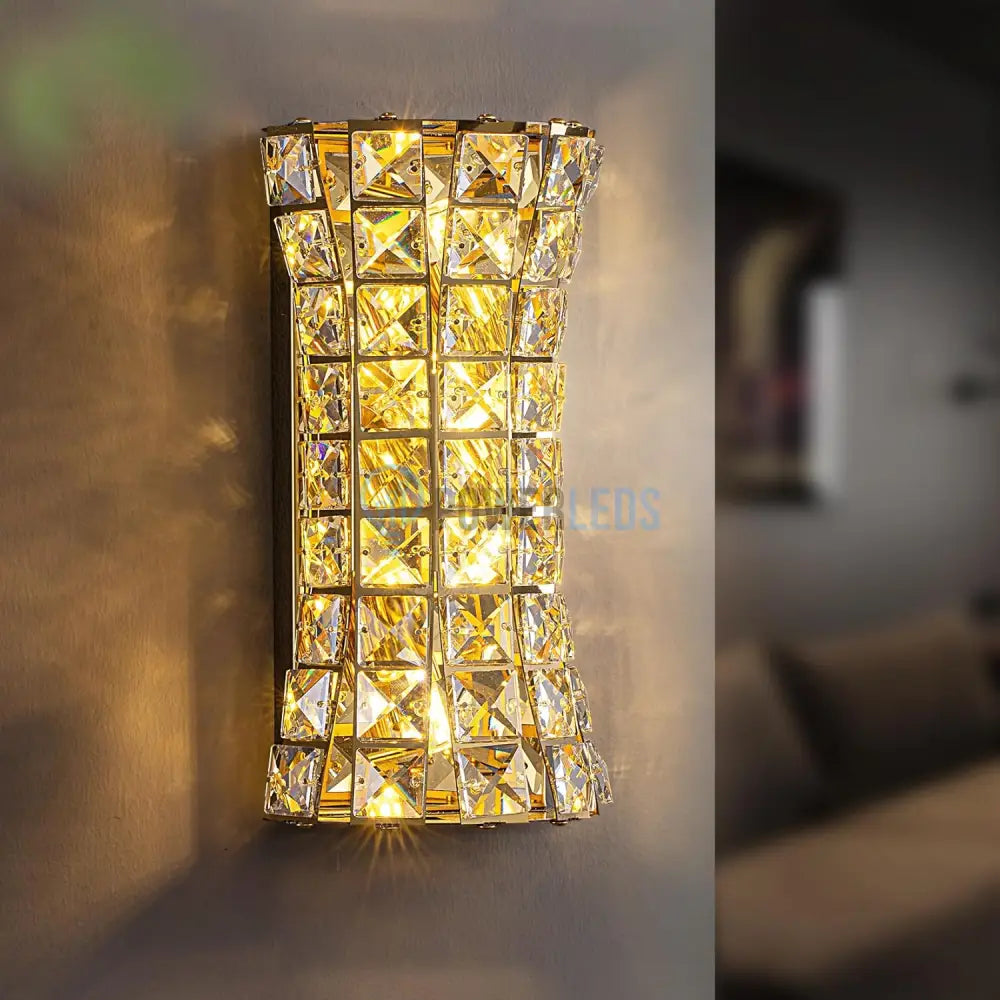 Aplica Cristal Golden Corset Deluxe 35cm powerleds.ro