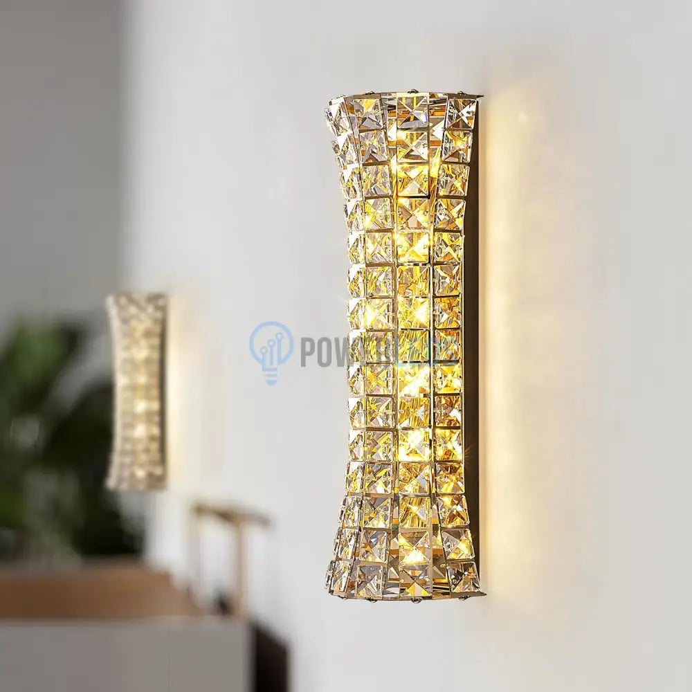 Aplica Perete Cristal Golden Corset Deluxe powerleds.ro
