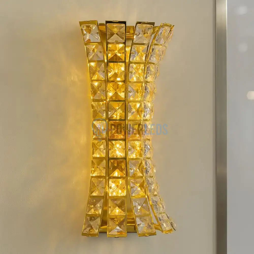 Aplica Perete Cristal Golden Corset Deluxe AURIE / CRISTAL / APLICA PERETE Wall Light Fixtures