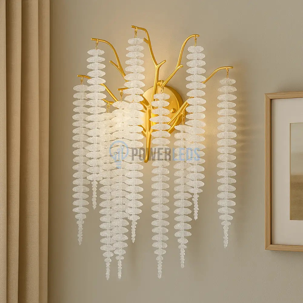 Aplica Cristal Luxury Willow Wall Light Fixtures