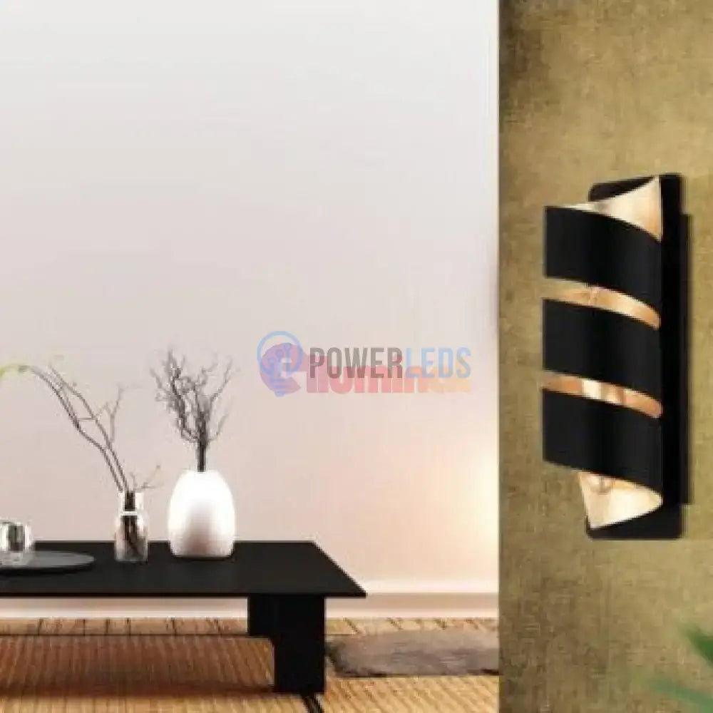 Aplica LED 40W ELIZONDO NEGRU+AURIU powerleds.ro