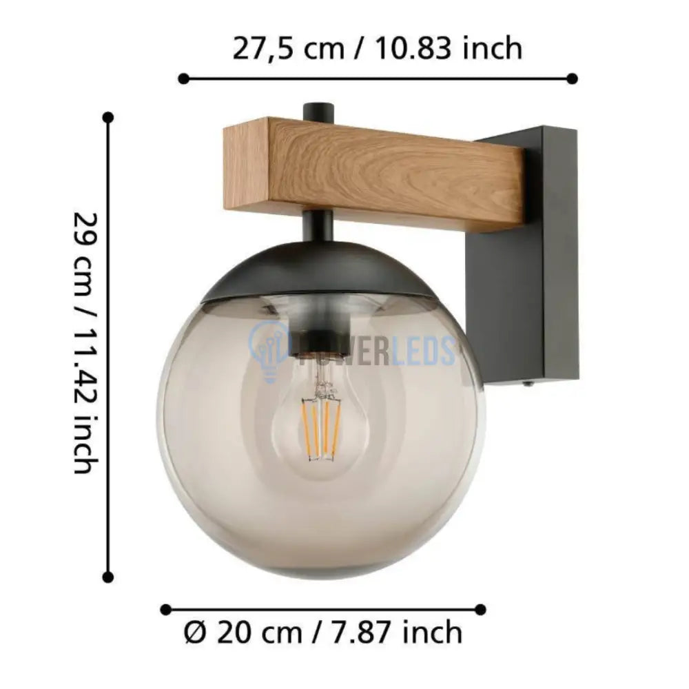 Aplica Exterior 1xE27 Black IP44 900669 (Copy) powerleds.ro