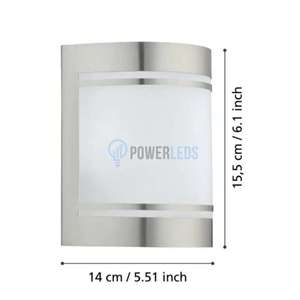 Aplica Exterior CERNO Silver ARGINTIE / APLICA PERETE Wall Light Fixtures