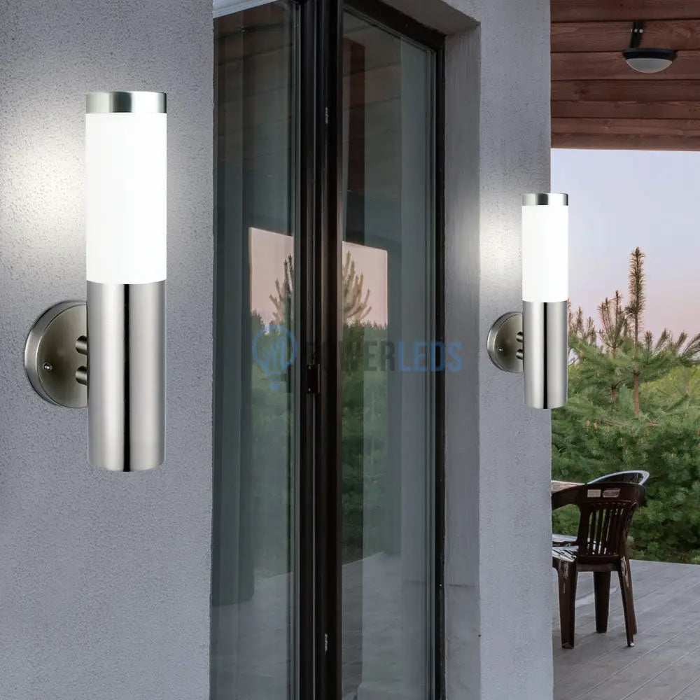 Aplica Exterior Chrome Defne-2 Lighting Fixtures