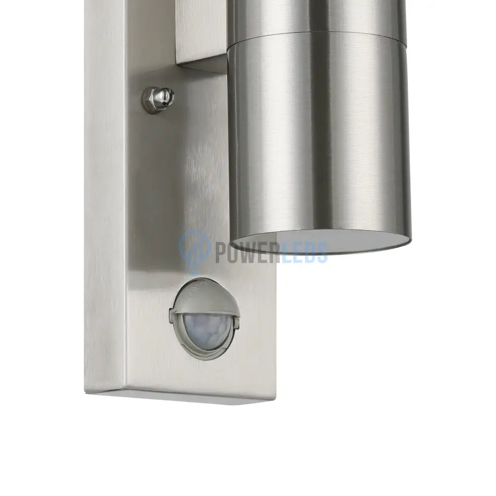 Aplica Exterior RIGA 5 Silver cu Senzor 21.5CM ARGINTIE / APLICA PERETE Wall Light Fixtures