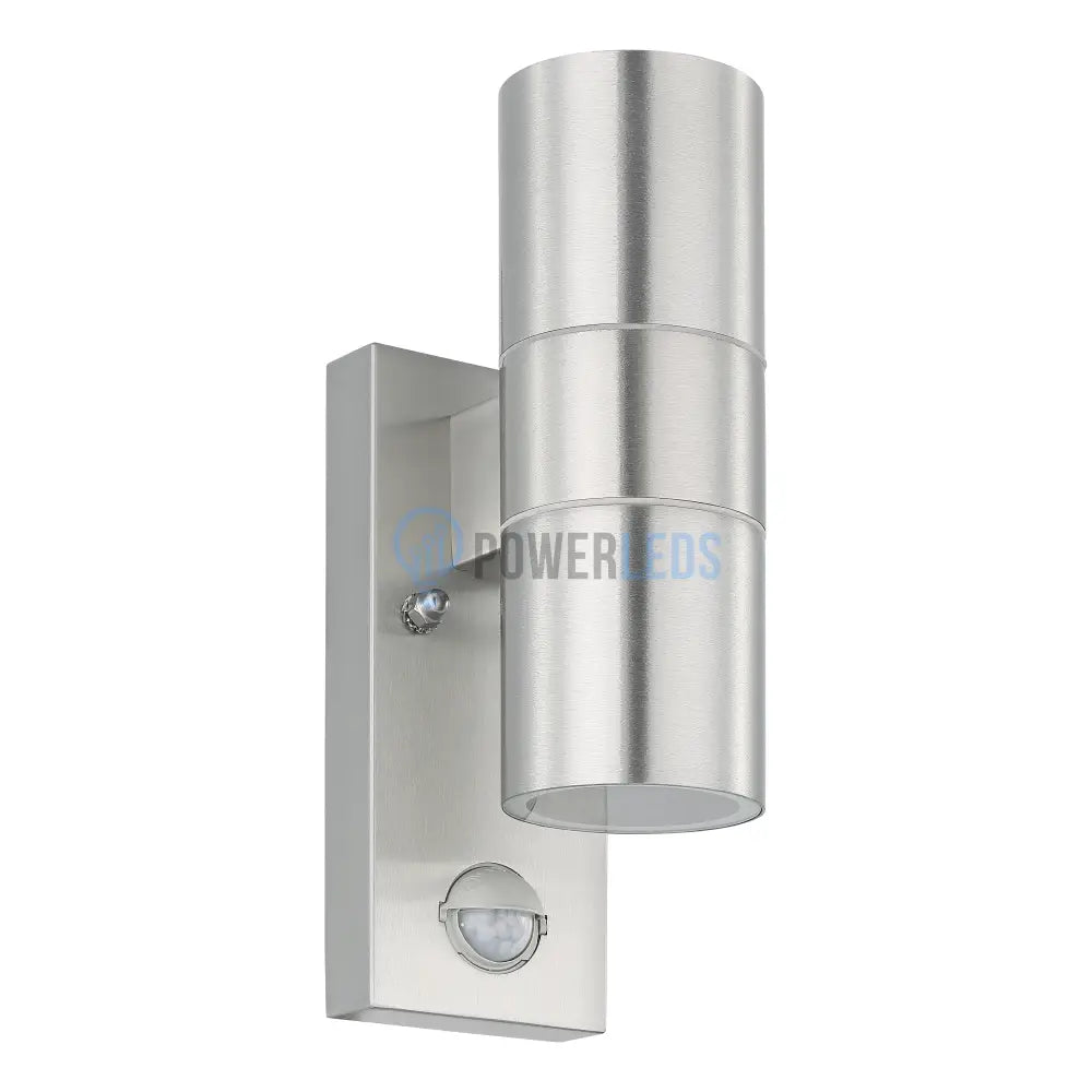 Aplica Exterior RIGA 5 Silver cu Senzor 21.5CM ARGINTIE / APLICA PERETE Wall Light Fixtures