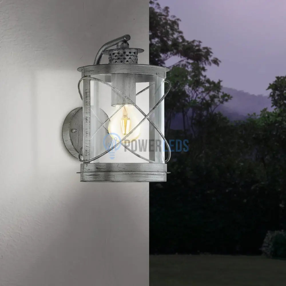 Aplica Exterior Tip Felinar HILBURN 1 Silver ARGINTIE / APLICA PERETE Wall Light Fixtures