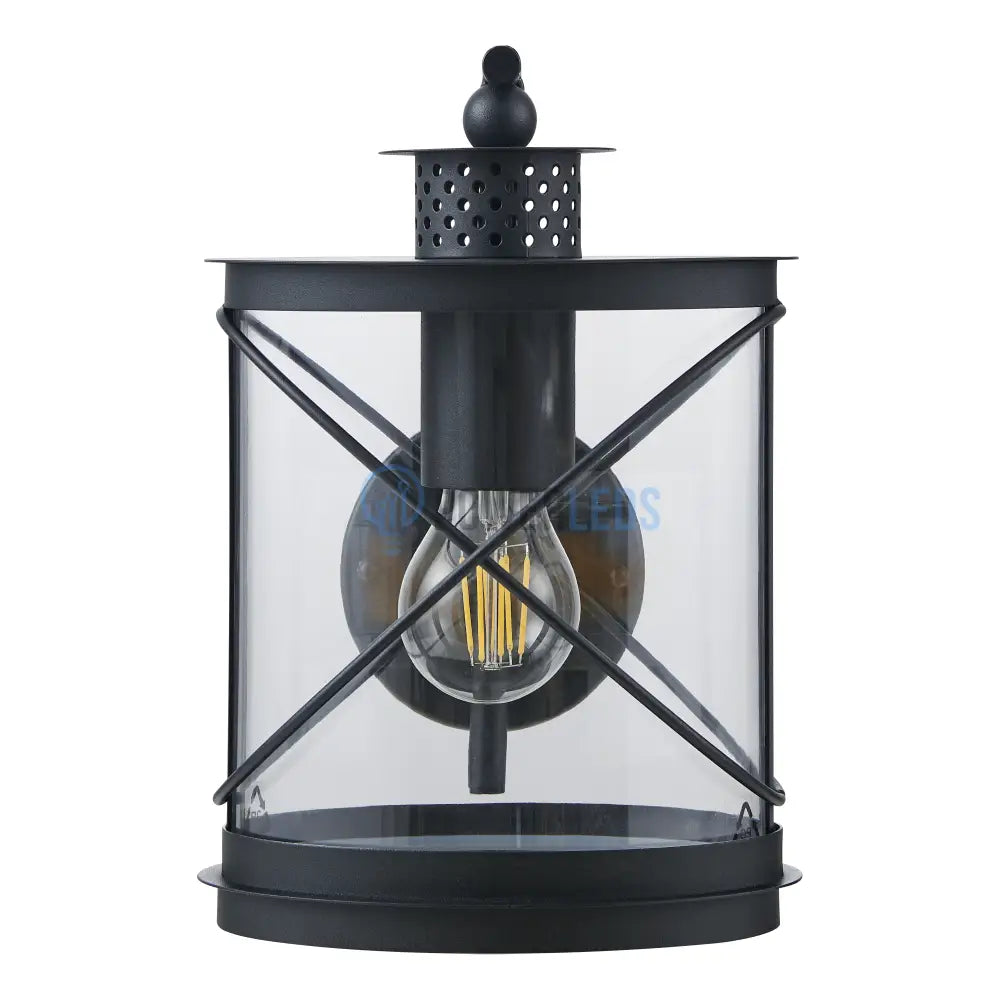 Aplica Exterior Tip Felinar HILBURN Black NEAGRA / APLICA PERETE Wall Light Fixtures