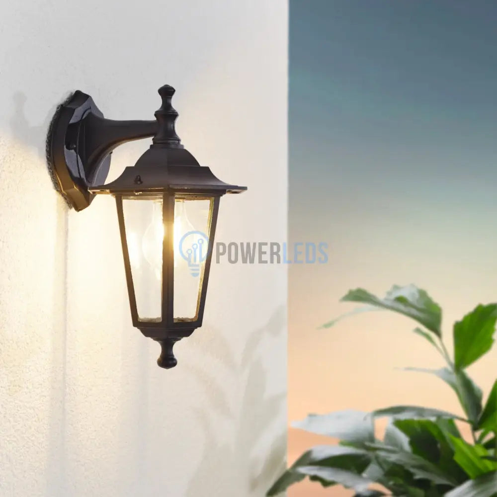 Aplica Exterior Tip Felinar LATERNA 4 Black 35CM NEAGRA / APLICA PERETE Wall Light Fixtures