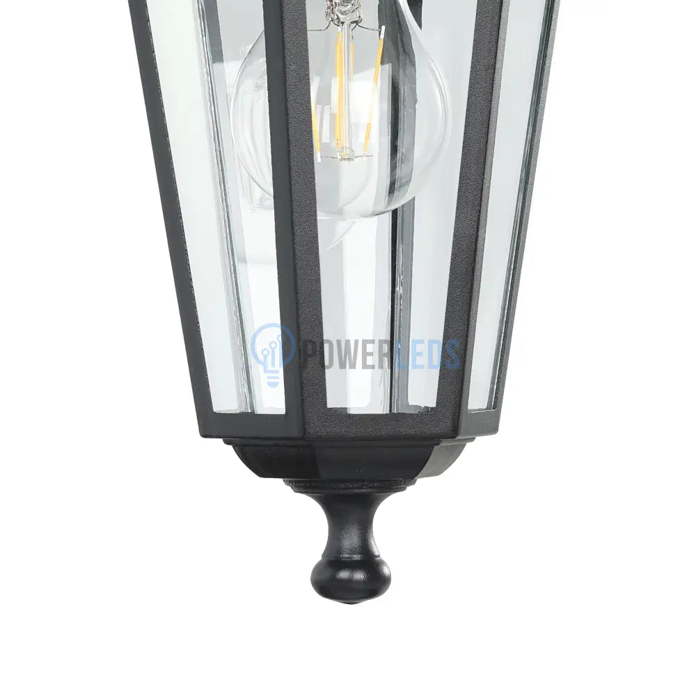 Aplica Exterior Tip Felinar LATERNA 4 Black 35CM NEAGRA / APLICA PERETE Wall Light Fixtures