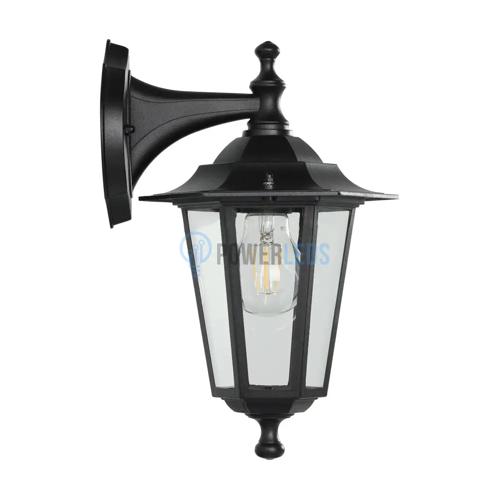 Aplica Exterior Tip Felinar LATERNA 4 Black 35CM NEAGRA / APLICA PERETE Wall Light Fixtures