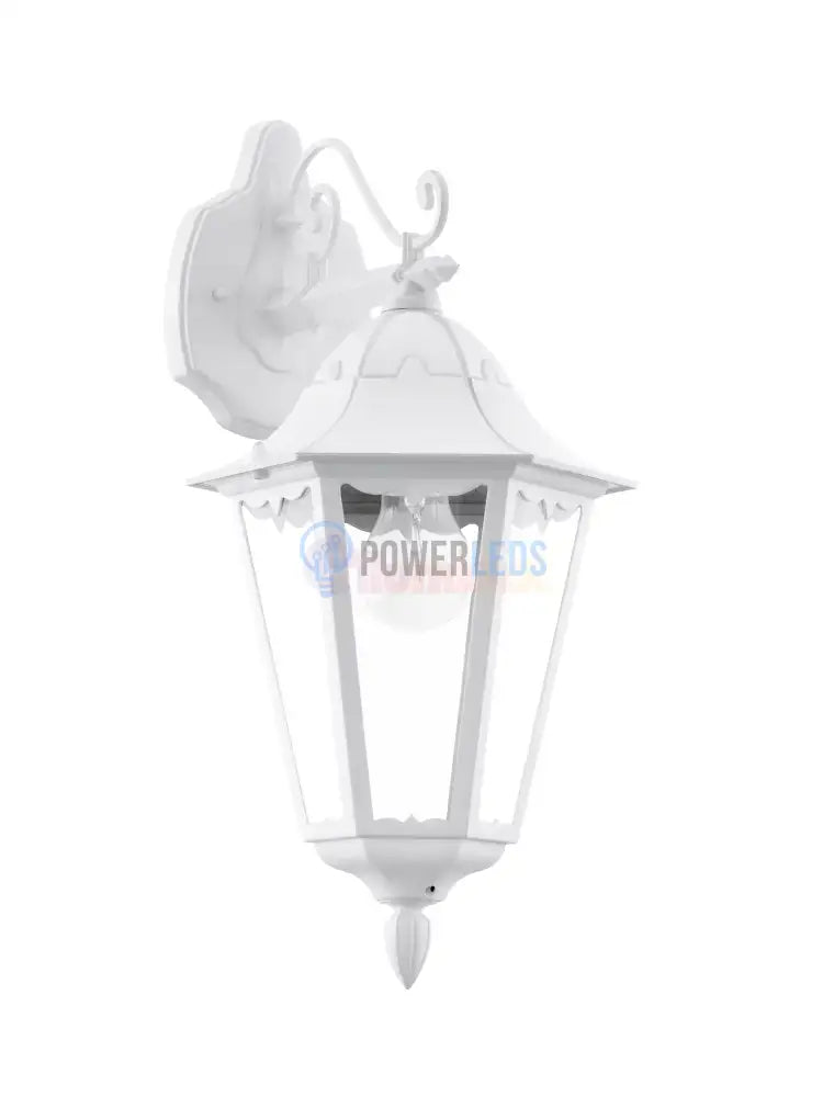 Aplica Exterior Tip Felinar NAVEDO White 47.5CM Eglo ALBA / APLICA PERETE Wall Light Fixtures