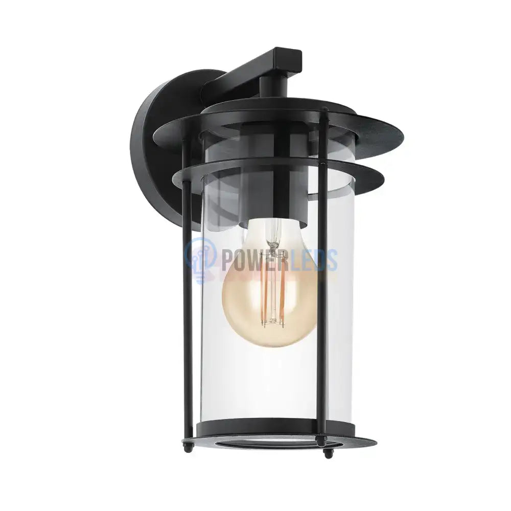 Aplica Exterior Tip Felinar VALDEO Black Eglo NEAGRA / APLICA PERETE Wall Light Fixtures
