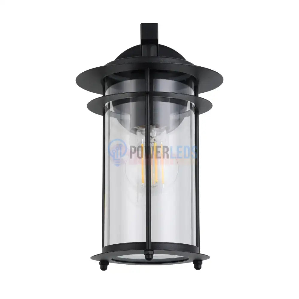 Aplica Exterior Tip Felinar VALDEO Black Eglo NEAGRA / APLICA PERETE Wall Light Fixtures