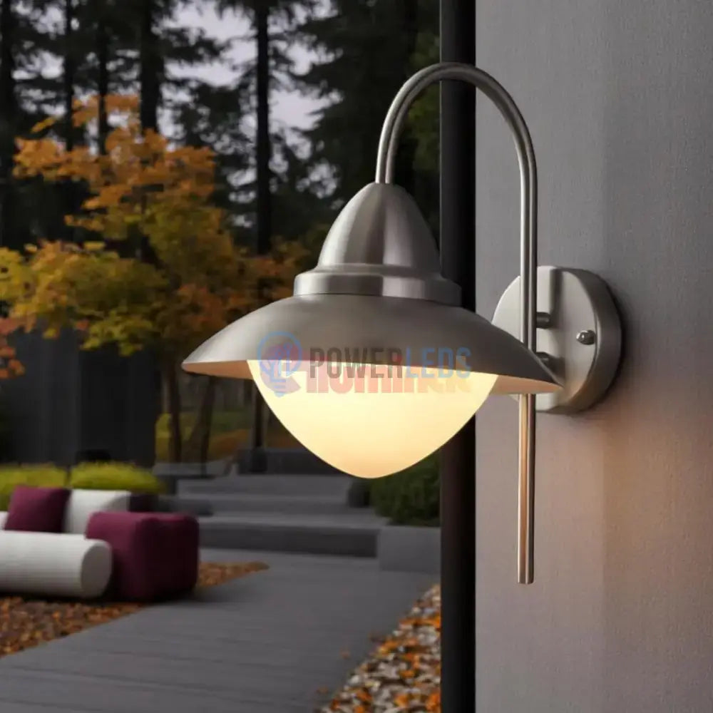 Aplica Inox SIDNEY E27 IP44 83966 powerleds.ro